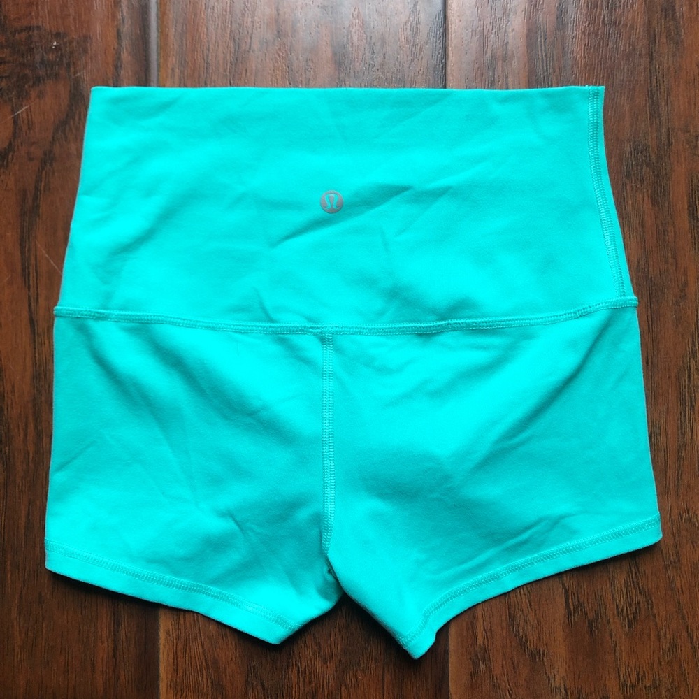 Lululemon Athletic Stretchy Shorts Foldable Waist
